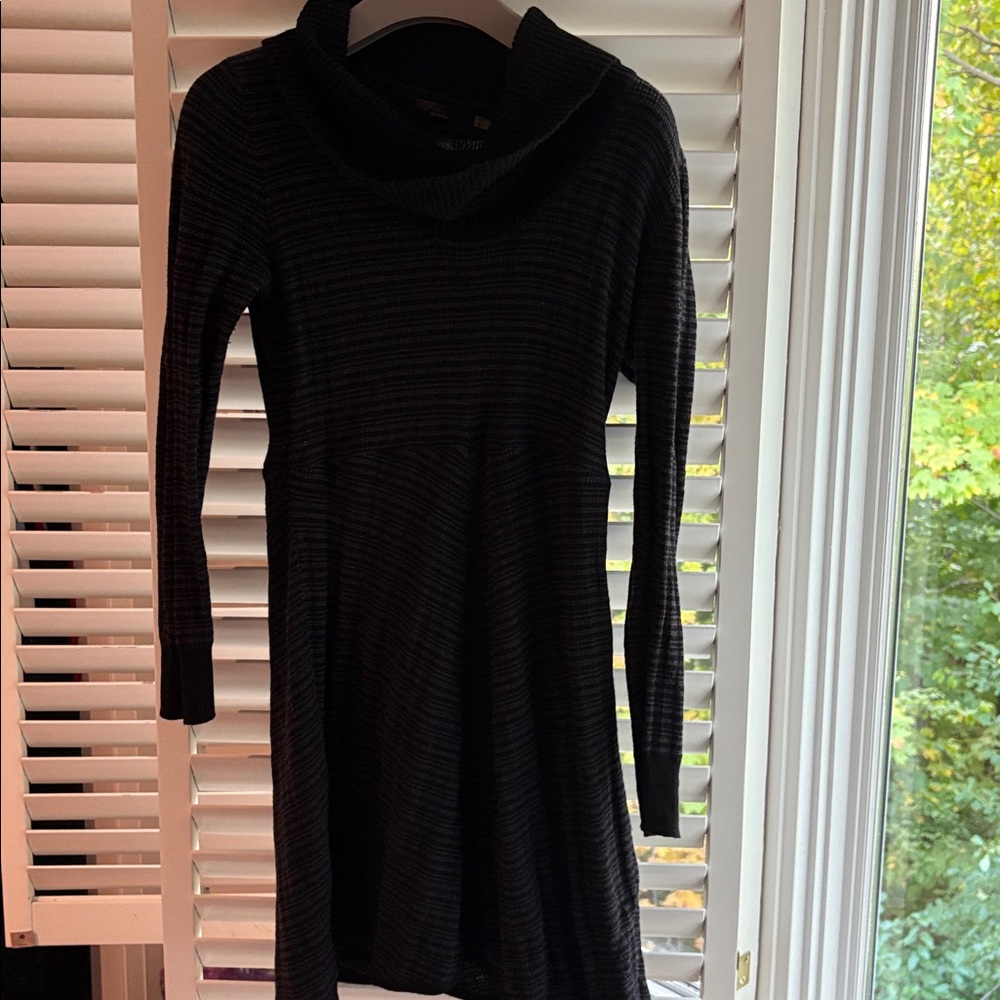 Prana Charcoal Knit Sweater